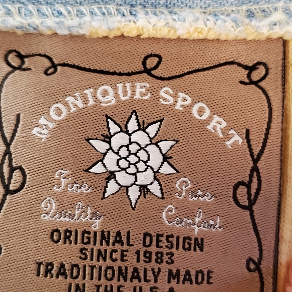 Vintage Monique Sport long Sleeve Top - Picture 3 of 5